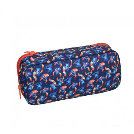 Disney Lilo és Stitch, A csillagkutya Chillin' 2 rekeszes tolltartó 23,5 cm