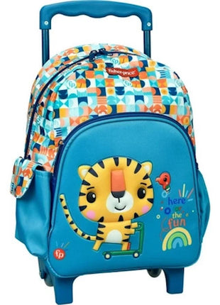 Fisher-Price Animals Tiger gurulós ovis hátizsák, táska 30 cm