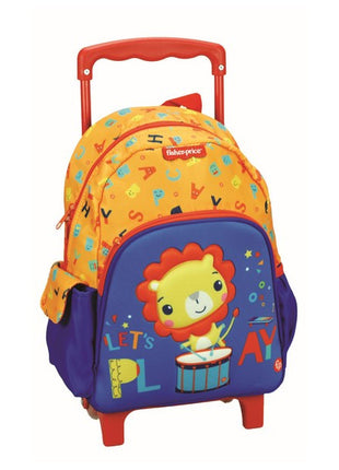 Fisher-Price Let's Play gurulós ovis hátizsák, táska 31 cm