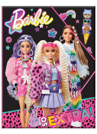Barbie Extra A/4 gumis mappa