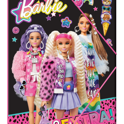 Barbie Extra A/4 gumis mappa