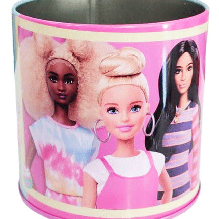 Barbie Happy Thoughts fém ceruzatartó 10,5 cm