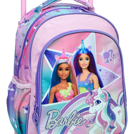 Barbie Unicorn gurulós ovis hátizsák, táska 30 cm