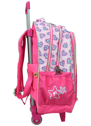 Barbie Summer gurulós iskolatáska, táska 46 cm