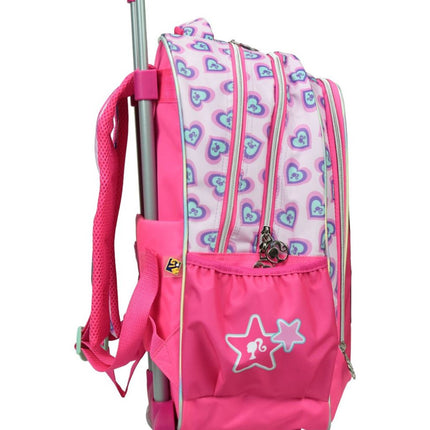 Barbie Summer gurulós iskolatáska, táska 46 cm