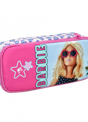 Barbie Summer 2 rekeszes tolltartó 26 cm
