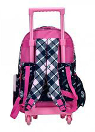 Barbie Mode gurulós iskolatáska, táska 46 cm