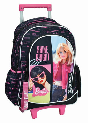 Barbie Shine Bright gurulós iskolatáska, táska 46 cm