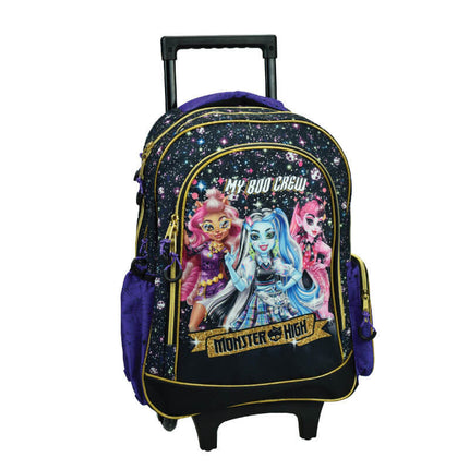Monster High Crew gurulós iskolatáska, táska 46 cm