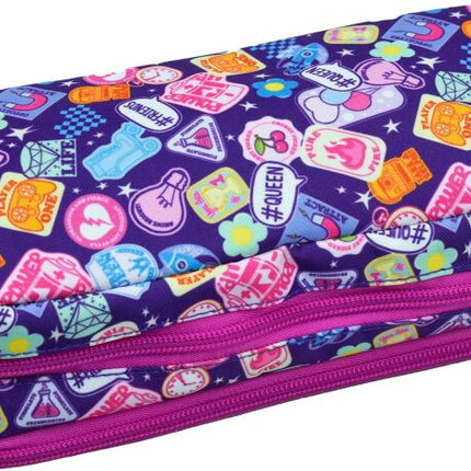 LOL Surprise Many Feels 2 rekeszes tolltartó 26 cm