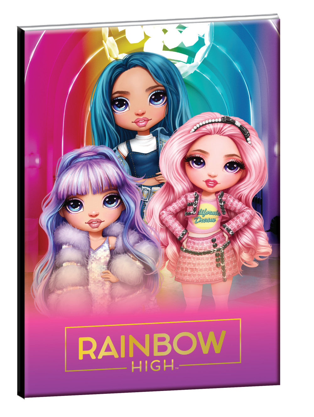 Rainbow High Besties B/5 vonalas füzet 40 lapos