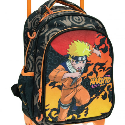 Naruto Fire gurulós ovis hátizsák, táska 30 cm