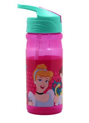 Disney Hercegnők Spring műanyag szívószálas kulacs 500 ml