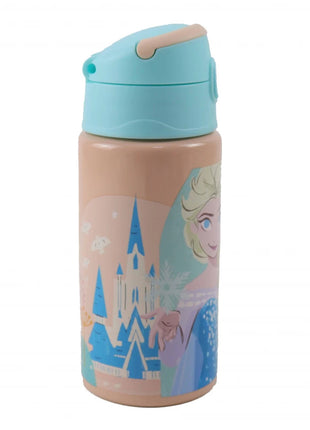 Disney Jégvarázs Adventure alumínium szívószálas kulacs akasztóval 500 ml