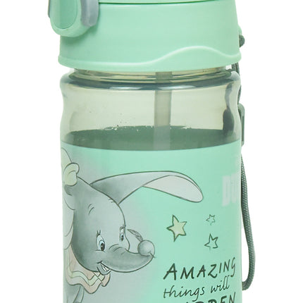 Disney Dumbó Amazing műanyag szívószálas kulacs akasztóval 350 ml
