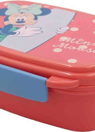 Disney Minnie Summer szendvicsdoboz + evőeszköz szett