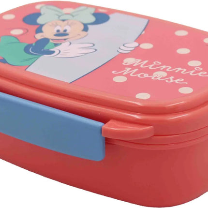 Disney Minnie Summer szendvicsdoboz + evőeszköz szett