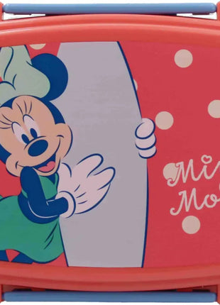 Disney Minnie Summer szendvicsdoboz + evőeszköz szett