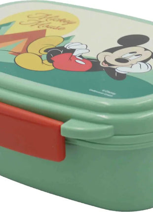 Disney Mickey Nature szendvicsdoboz + evőeszköz szett