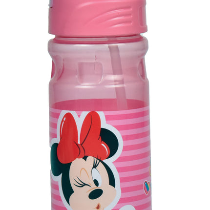 Disney Minnie Wink műanyag szívószálas kulacs 500 ml