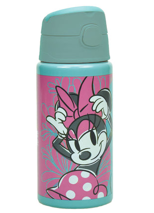 Disney Minnie Draft alumínium szívószálas kulacs akasztóval 500 ml