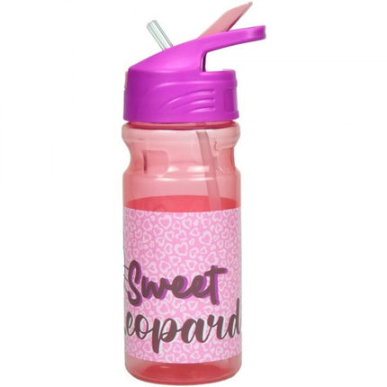 Hello Kitty Sweet műanyag szívószálas kulacs 550 ml