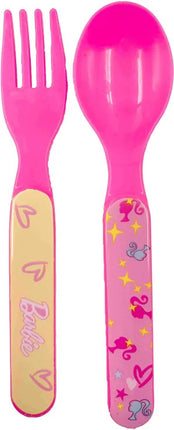 Barbie Love szendvicsdoboz + evőeszköz szett