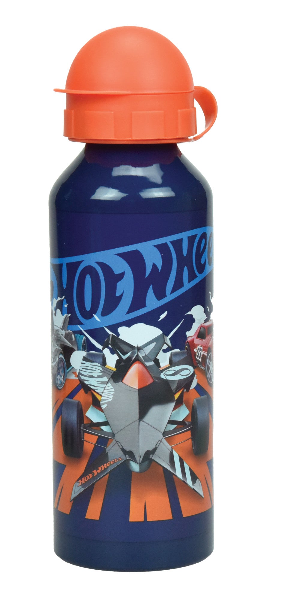 Hot Wheels Competition alumínium kulacs ivókupakkal 520 ml