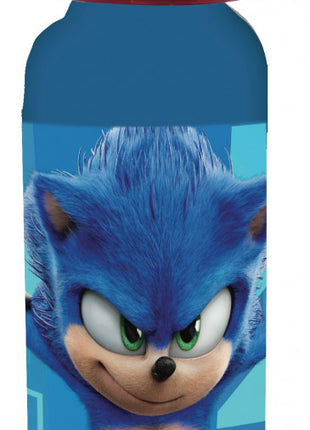 Sonic a sündisznó Speed alumínium kulacs ivókupakkal 520 ml