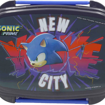 Sonic a sündisznó Get Me szendvicsdoboz + evőeszköz szett