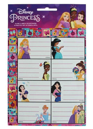Disney Hercegnők Spring füzetcímke matricával 16 db-os