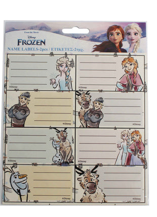 Disney Jégvarázs Adventure füzetcímke 16 db-os