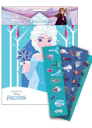 Disney Jégvarázs Elsa matricás album 50 db matricával