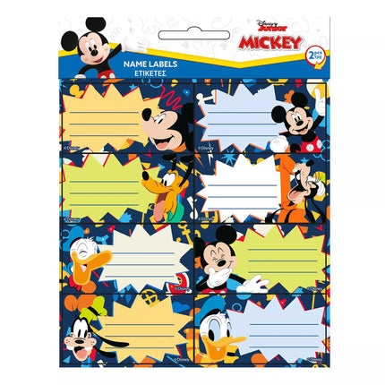 Disney Mickey Friends füzetcímke 16 db-os