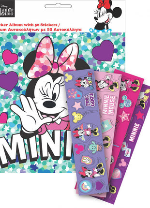 Disney Minnie Looking matricás album 50 db matricával