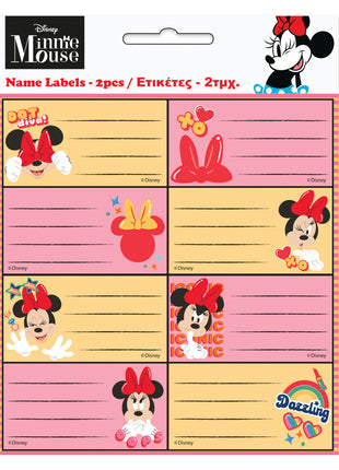 Disney Minnie Wink füzetcímke 16 db-os