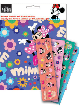 Disney Minnie Bloom matricás album 50 db matricával