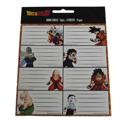 Dragon Ball Z-Fighter füzetcímke 16 db-os