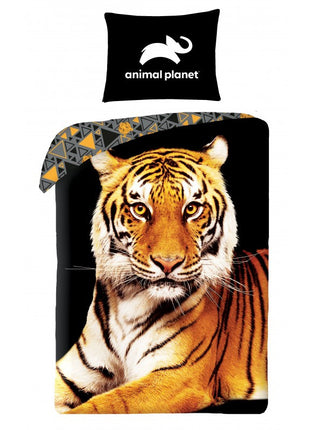 Animal Planet Tiger ágyneműhuzat 140×200cm, 70×90 cm
