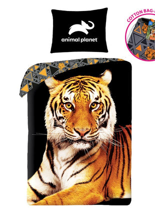 Animal Planet Tiger ágyneműhuzat 140×200cm, 70×90 cm