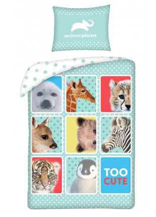Animal Planet Too Cute ágyneműhuzat 140×200cm, 70×90 cm