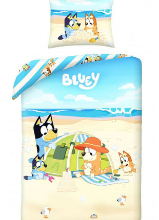 Bluey Beach ágyneműhuzat 140×200cm, 70x90 cm