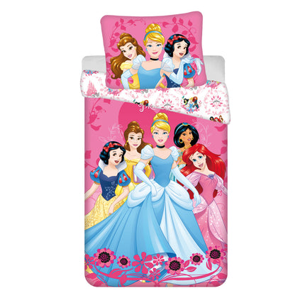 Disney Hercegnők Heart ágyneműhuzat 140×200cm, 70cm×90