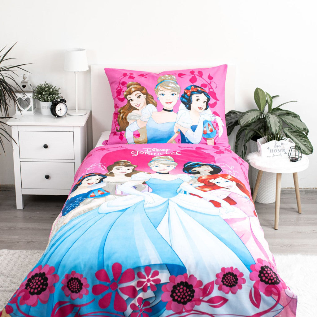 Disney Hercegnők Heart ágyneműhuzat 140×200cm, 70cm×90