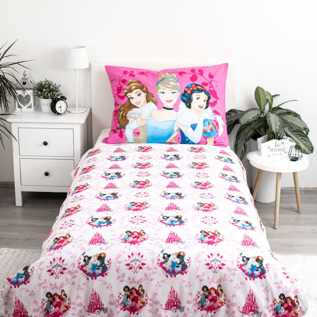 Disney Hercegnők Heart ágyneműhuzat 140×200cm, 70cm×90