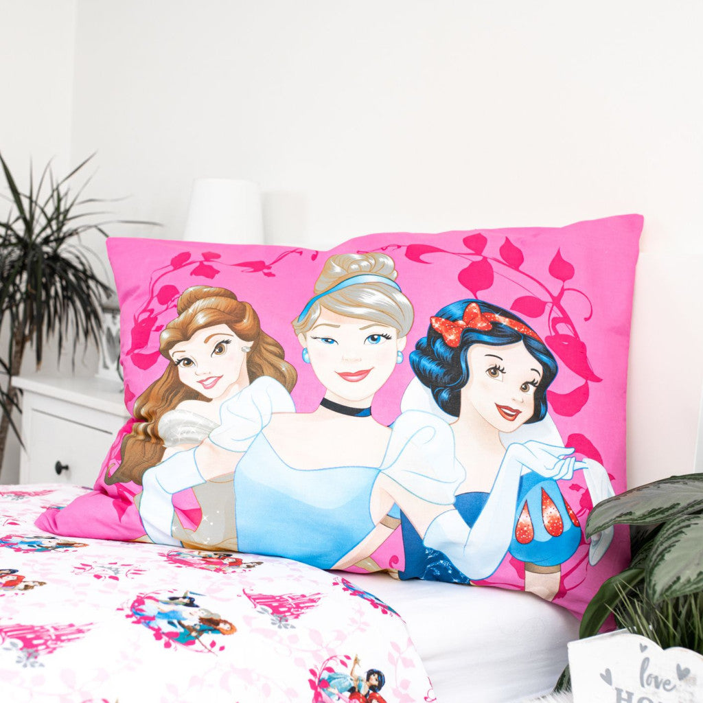 Disney Hercegnők Heart ágyneműhuzat 140×200cm, 70cm×90