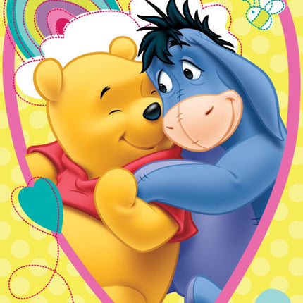 Disney Micimackó Smile fürdőlepedő, strand törölköző 70x140cm