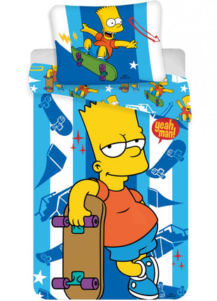 A Simpson család Bart ágyneműhuzat 140×200cm, 70×90 cm