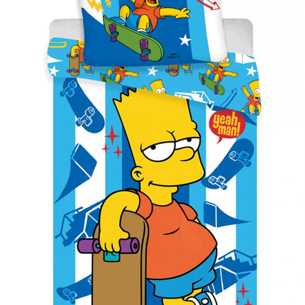A Simpson család Bart ágyneműhuzat 140×200cm, 70×90 cm