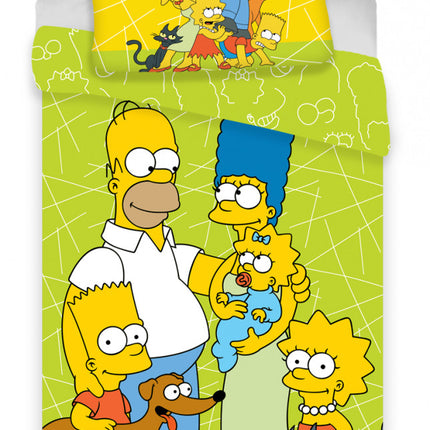 A Simpson család Family ágyneműhuzat 140×200cm, 70×90 cm